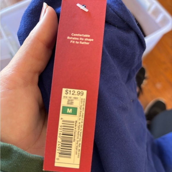 Merona Women's Mini Skirt in Blue - Picture 4 of 5